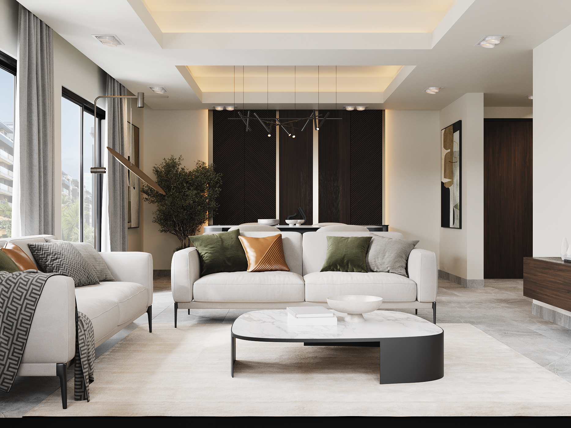 SAMPLE APARTMENT IN A COMPOUND | BAGHDAD